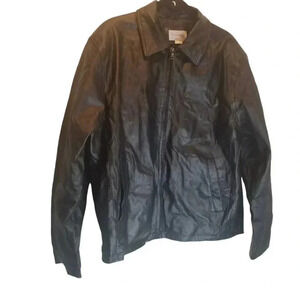 Genuine Leather Jacket by Vintage Sz M